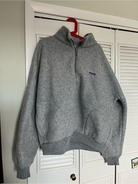 Vintage Turfer Men’s Gray full zipper Sweater with Pepsi logo